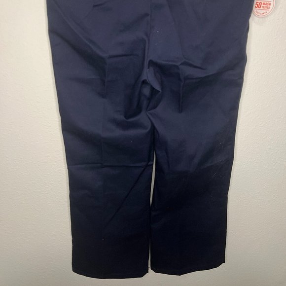 French Toast Navy Bootcut Uniform Pants Girls Size 8 SLIM NWT ADJ Waist - Picture 2 of 7